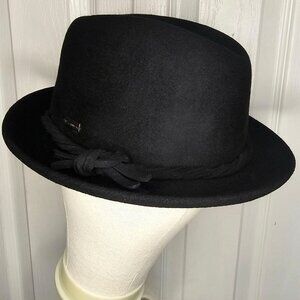 Elegant Black Fedora Hat